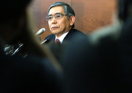 BOJ Governor Haruhiko Kuroda 
