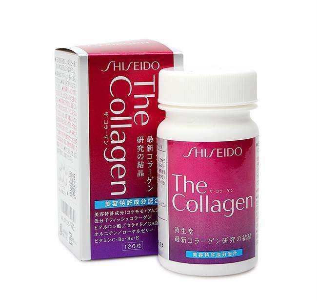 Collagen shiseido dạng viên 126 viên của Nhật là sản phẩm bổ sung collagen dạng viên nổi tiếng khắp Châu Á của Shiseido Nhật Bản với thành phần collagen, HA, vitamin nhóm B, C vừa đủ công dụng chống lão hóa, căn da, giúp da duy trì được độ đàn hồi, căn mịn sau tuổi 25, khi khả năng tổng hợp collagen của cơ thể sẽ bắt đầu giảm dần theo thời gian