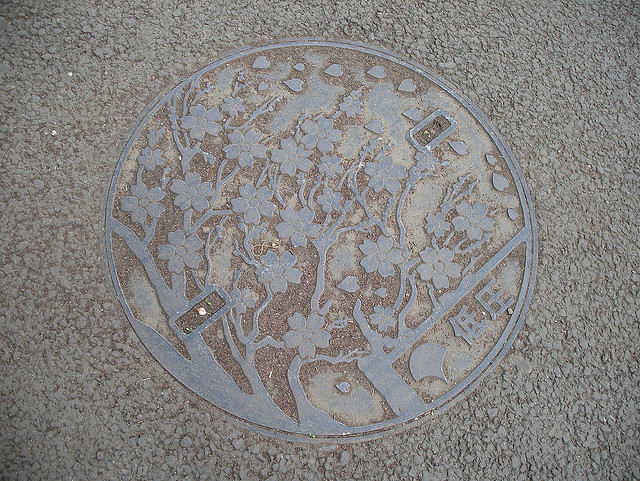 Japanese Manhole Cover