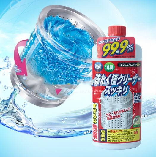Nước tẩy lồng máy giặt Papai Nhật Bản